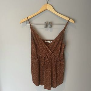 Abercrombie & Fitch Fall Color Tank Blouse 🍂